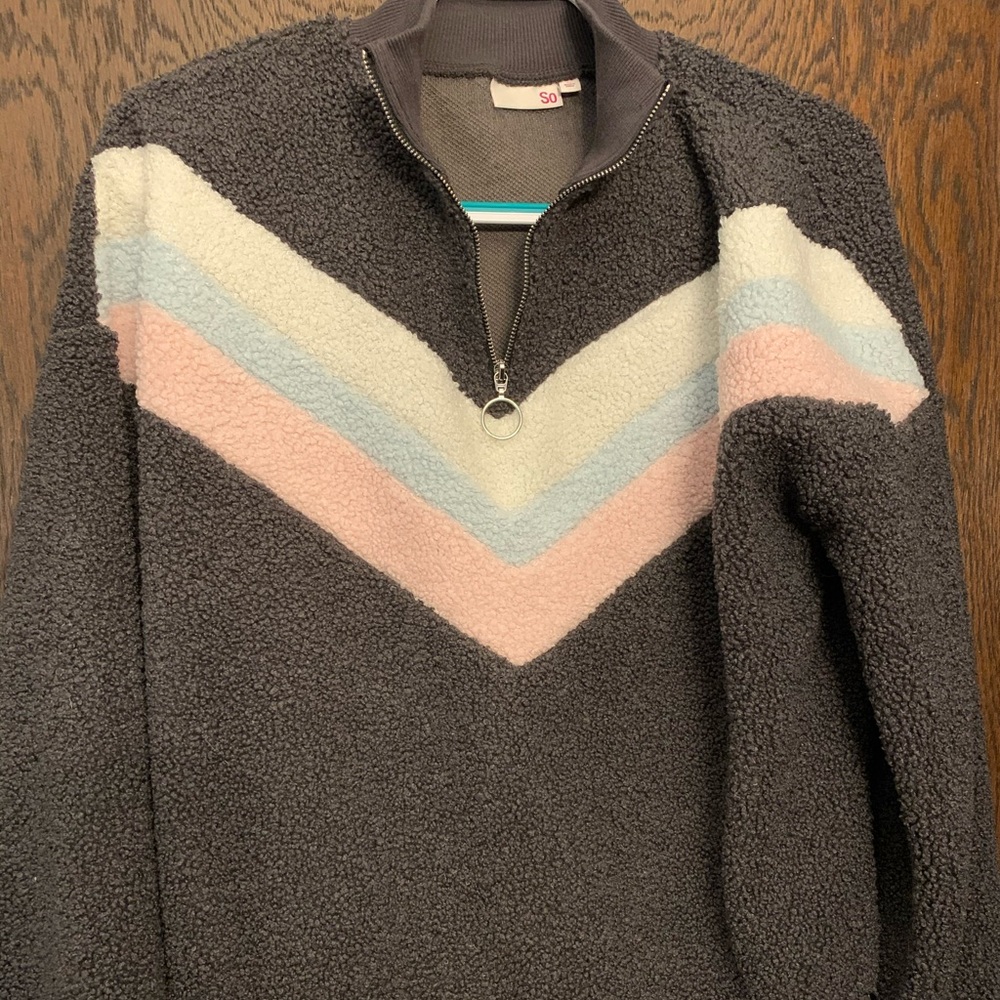 Fuzzy sweatshirt